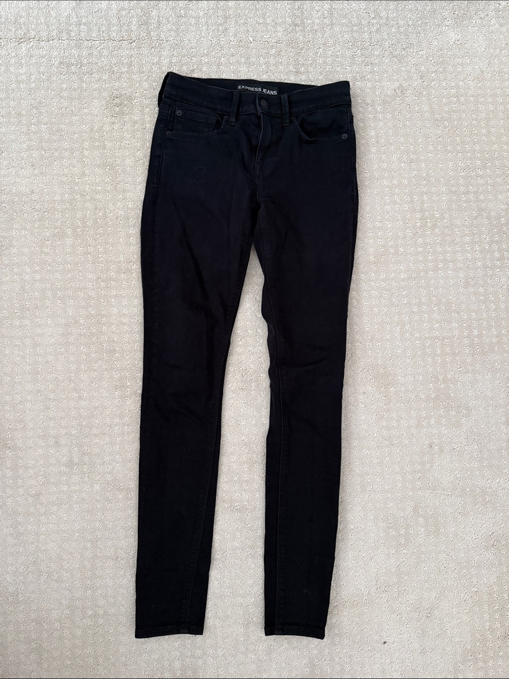 Express Women's Black Skinny Jeans
